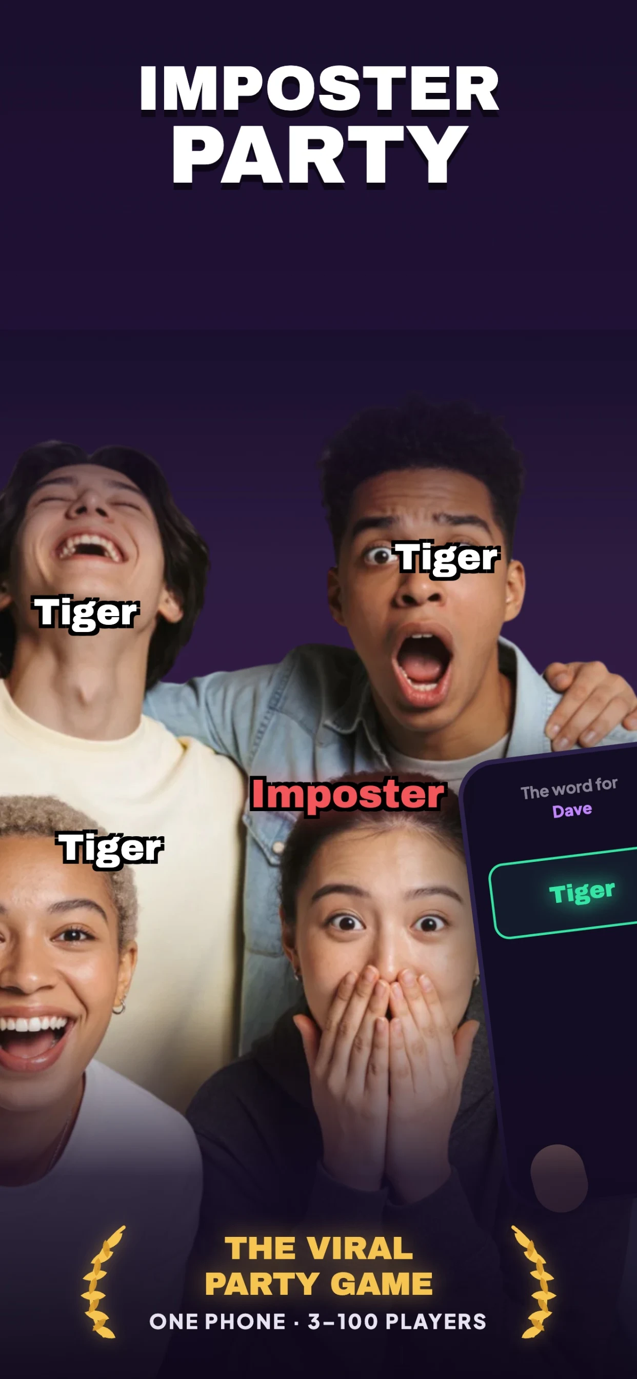 SpyX Imposter Game: Word Party screenshot